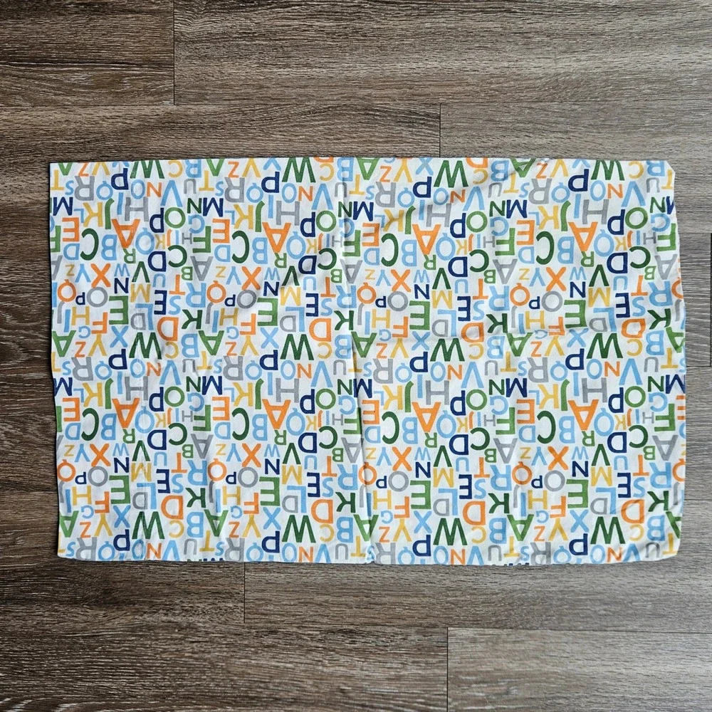 Circo Toddler Bedding Set Alphabet Animals Polka Dot Comforter Sheet Pillowcase